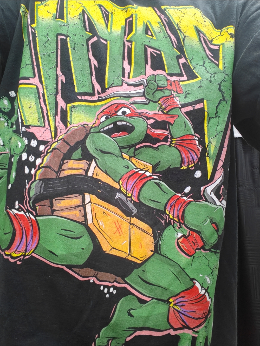 Teenage Mutant Ninja Turtles Green Graphic Tee.